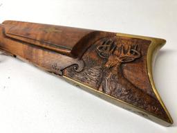 Full Stock Tiger Maple Muzzle Loader By "Rex Maxey 1984"