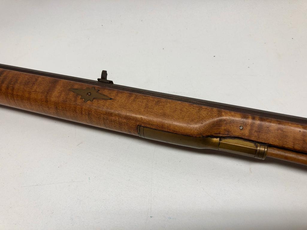 Full Stock Tiger Maple Muzzle Loader By "Rex Maxey 1984"