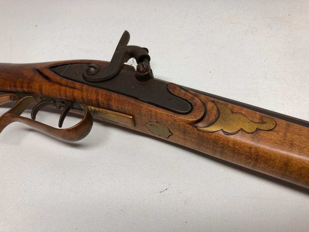 Full Stock Tiger Maple Muzzle Loader By "Rex Maxey 1984"