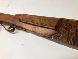 Full Stock Tiger Maple Muzzle Loader By "Rex Maxey 1984"