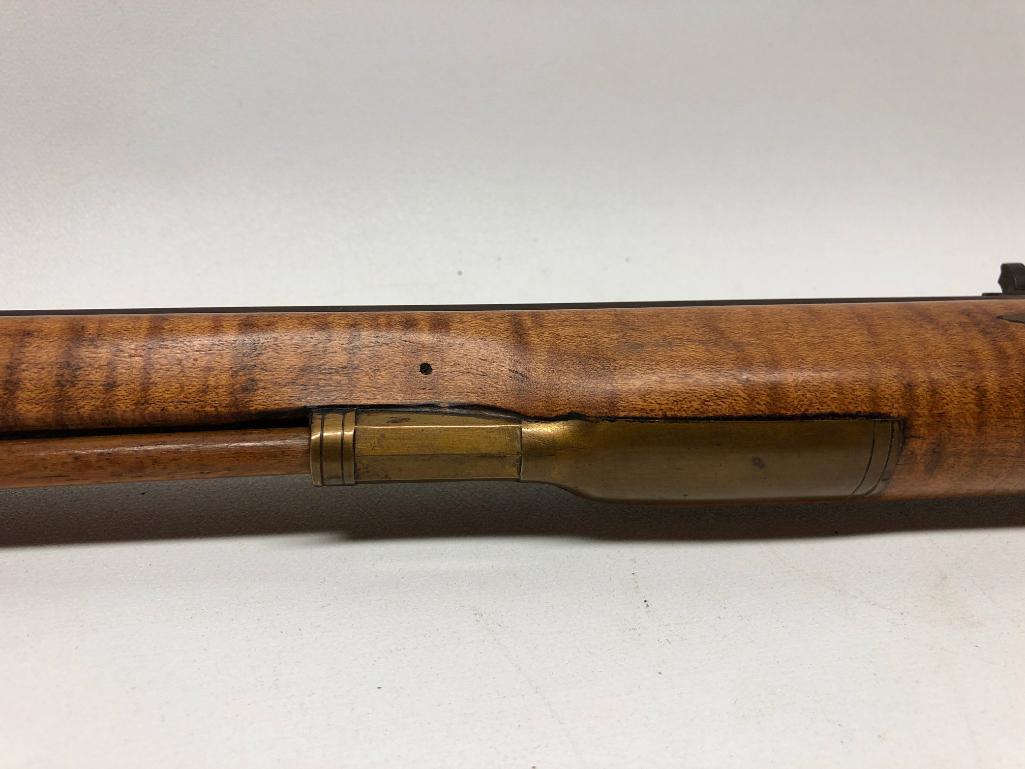 Full Stock Tiger Maple Muzzle Loader By "Rex Maxey 1984"