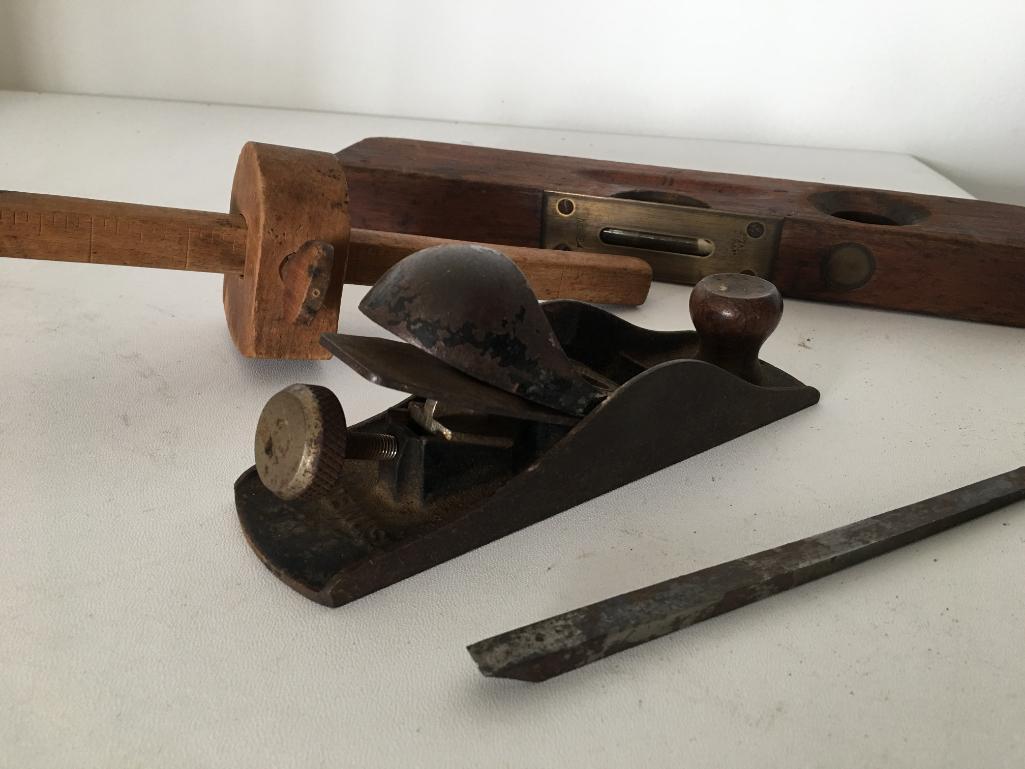 Group Of Vintage Woodworking Tools