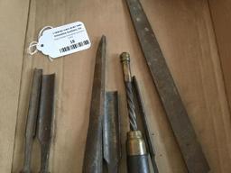 Vintage Woodworking Lathe Tools & Yankee Style Screwdriver