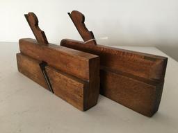 (2) Vintage Woodworking Moulding Planes