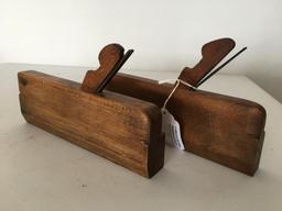 (2) Vintage Woodworking Moulding Planes