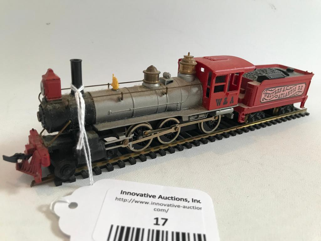 "Western & Atlantic Railroad" HO Scale Train Engine & Tinder