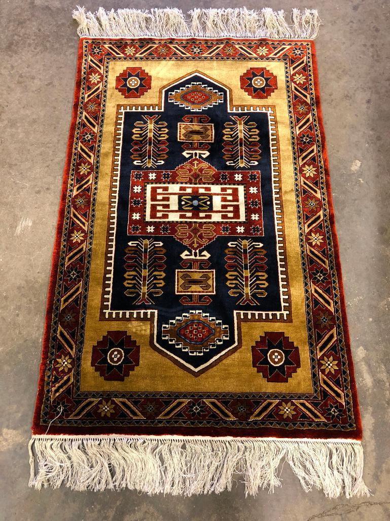 Turkish Handmade Silk Rug