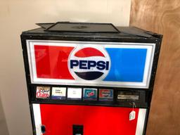 Vintage, Pepsi Vending Machine, Will need repaired