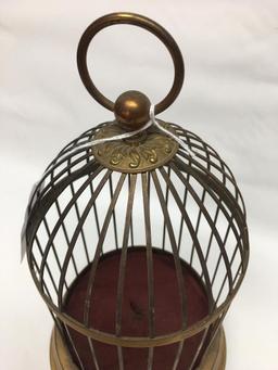 Vintage Brass Bird Cage