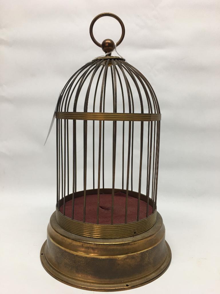 Vintage Brass Bird Cage