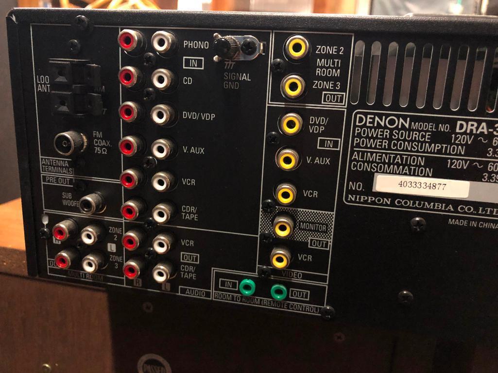 Denon Precision Audio Component/Stereo Reciever DRA-395