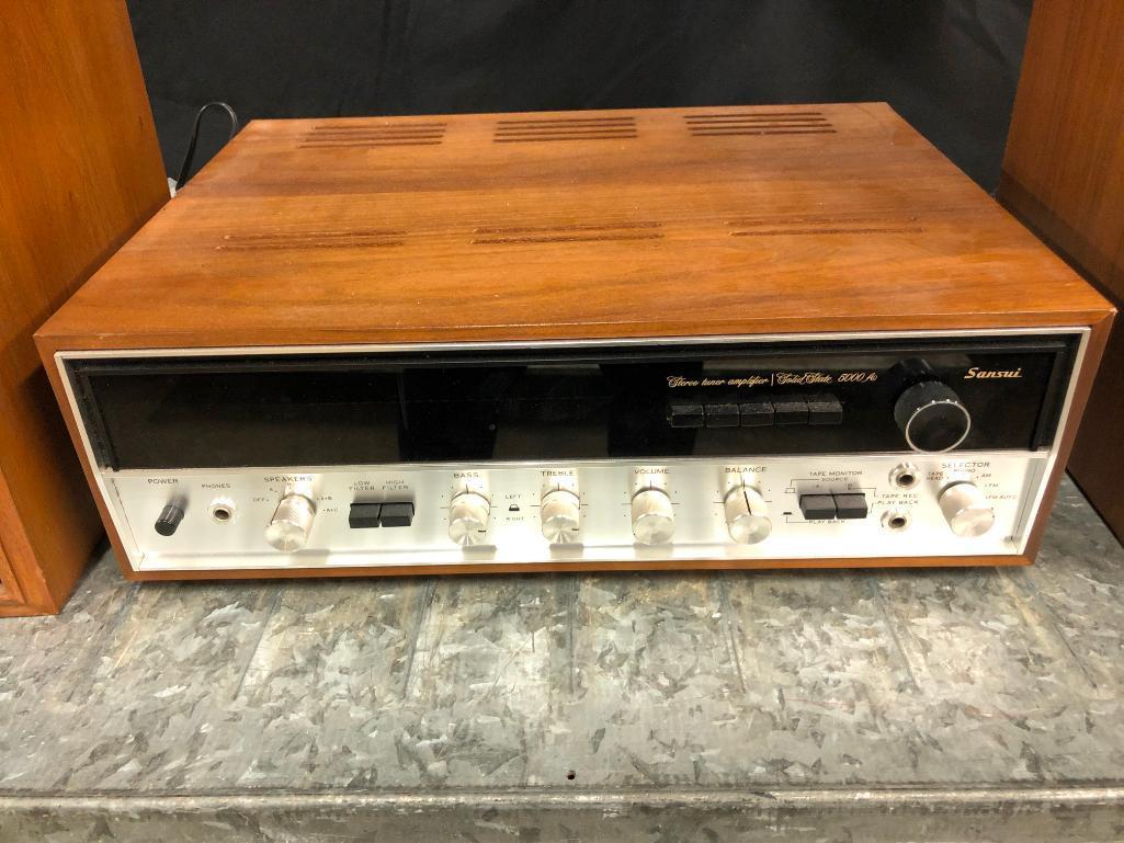 Sansui Stereo Tuner Amplifier/Solid State 5000A