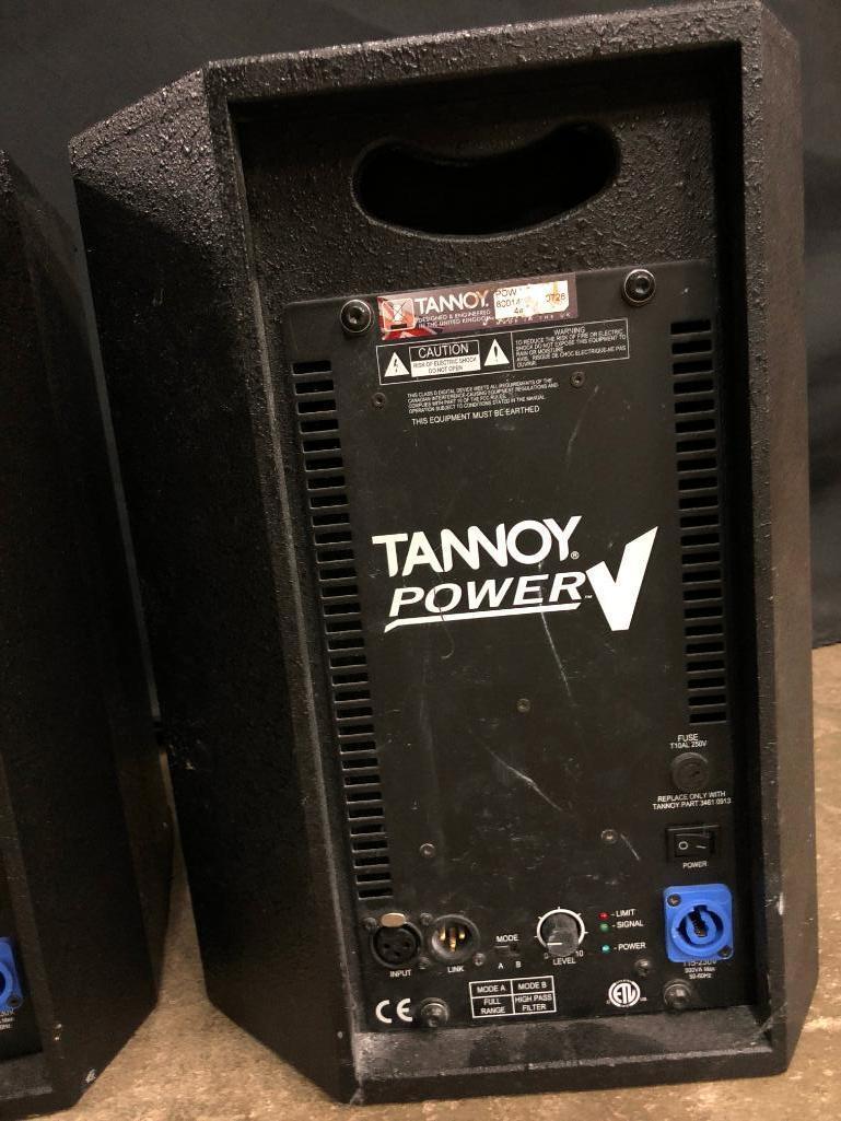 Pair of Tanoy Power POW V8 Speakers.