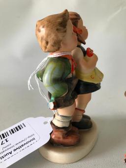 (2) Hummel Figurines "To Market" & "School Girl" *Both Damaged*