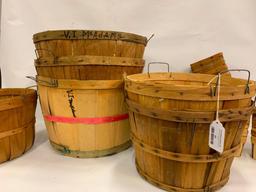 Group Of Bushel & Strawberry Baskets