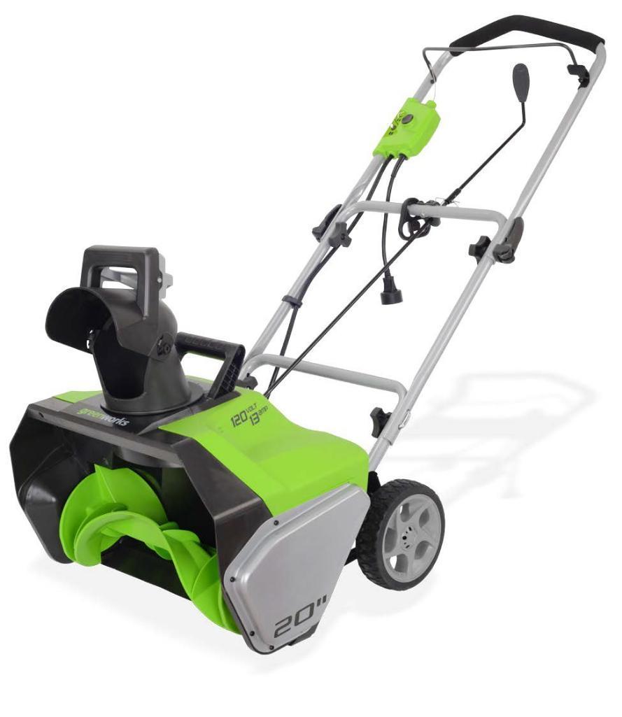 Greenworks Snowthrower 20" 13 Amp