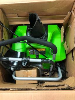 Greenworks Snowthrower 20" 13 Amp