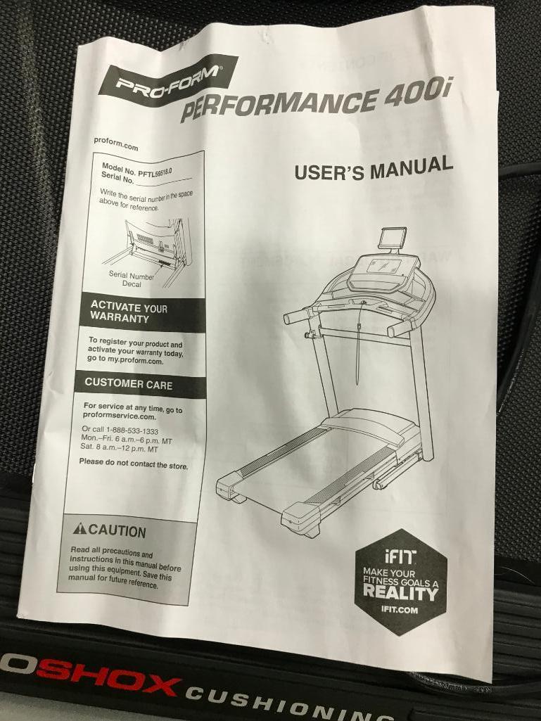 ProForm Performance 400i Treadmill