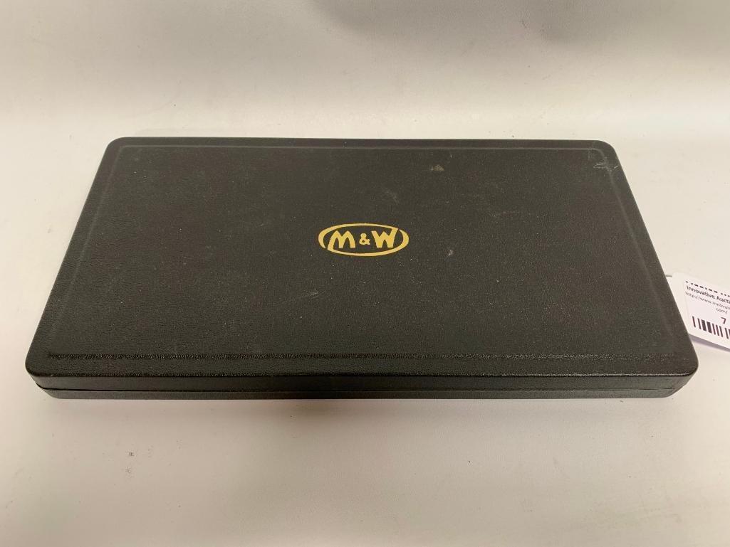 "M & W" 5"-6" Micrometer In Original Box (Moore & Wright, Sheffield, England)