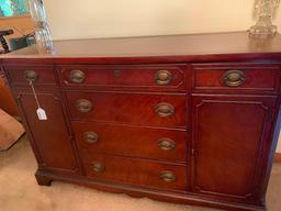 Vintage Mahogany Sideboard Server