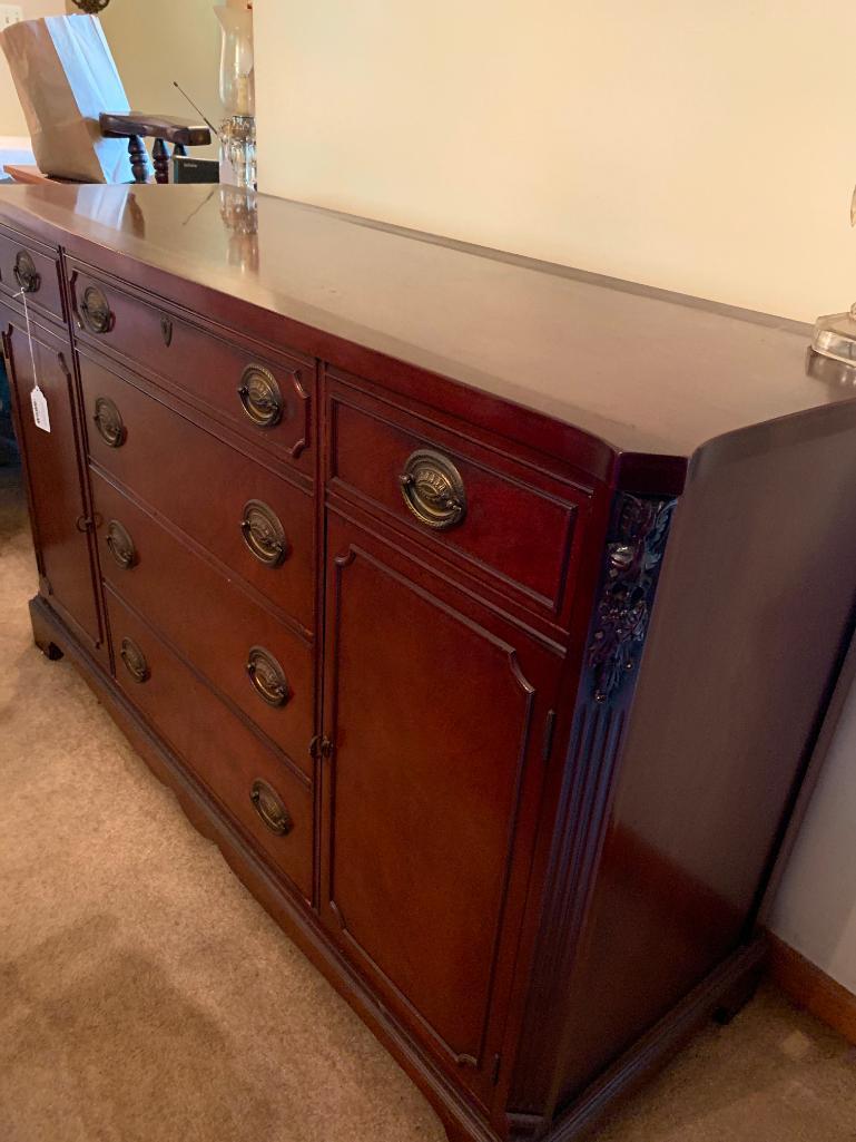 Vintage Mahogany Sideboard Server