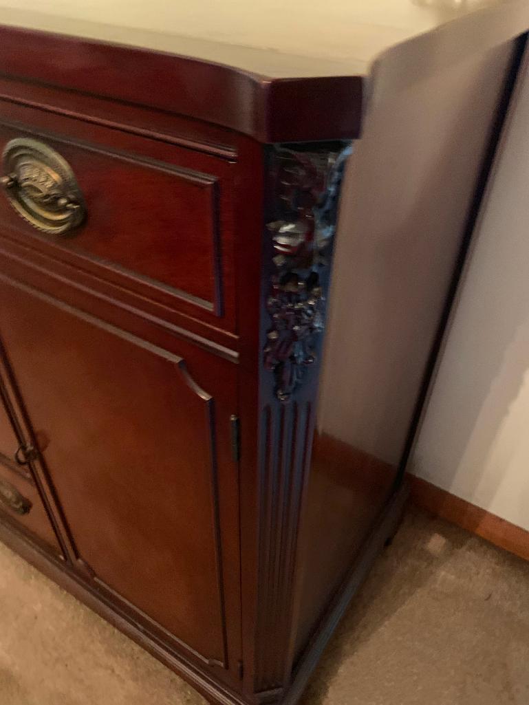 Vintage Mahogany Sideboard Server