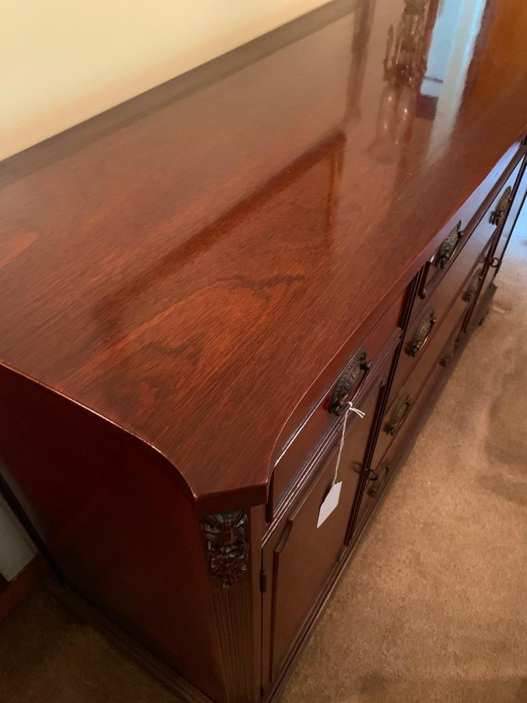 Vintage Mahogany Sideboard Server