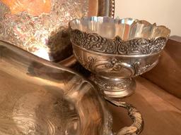 Group Of Silver Plate