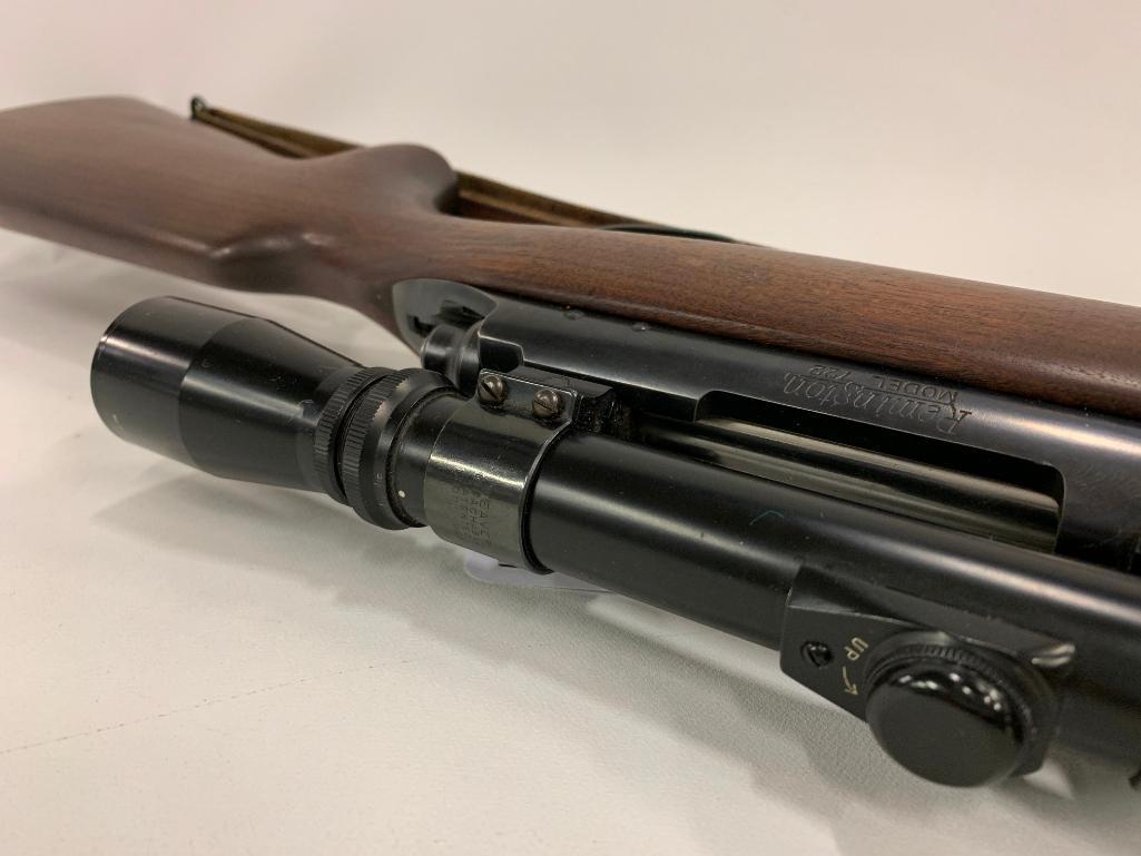 Remington Model 722 Bolt Action Rifle W/Sling & Scope