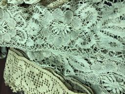 Crocheted Remnants Of Lace.