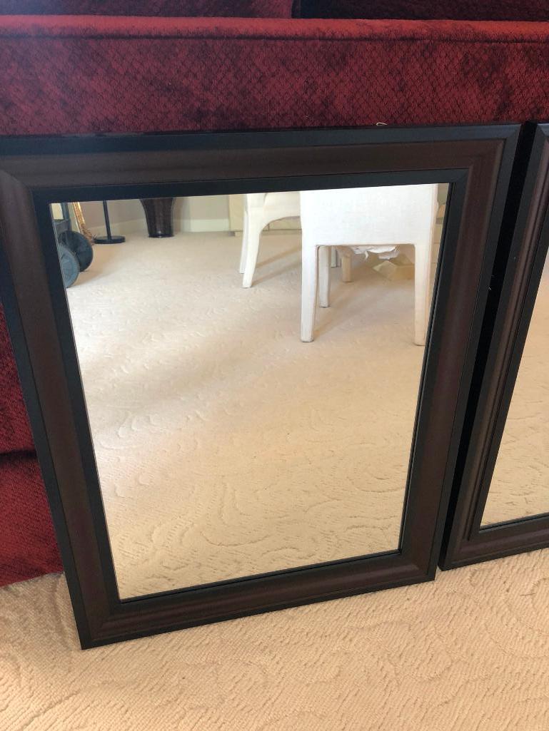 Pair Of Matching Wall Mirrors