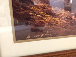 Framed & Matted Print By "B. Chipton"