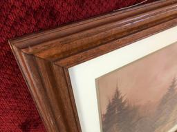 Framed & Matted Print By "B. Chipton"