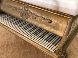 Marble & Brass Musical Piano