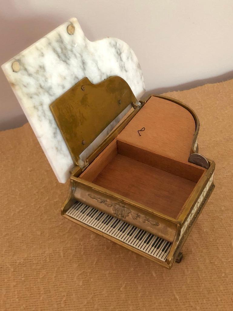 Marble & Brass Musical Piano