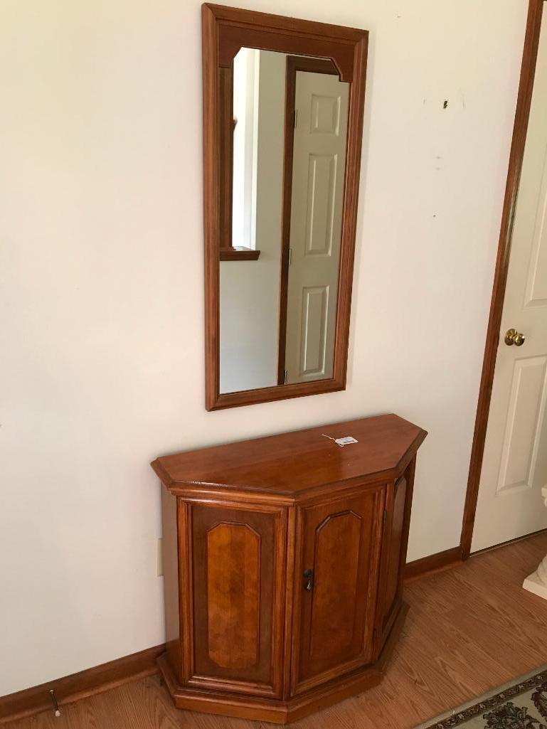 Hallway Stand W/Mirror