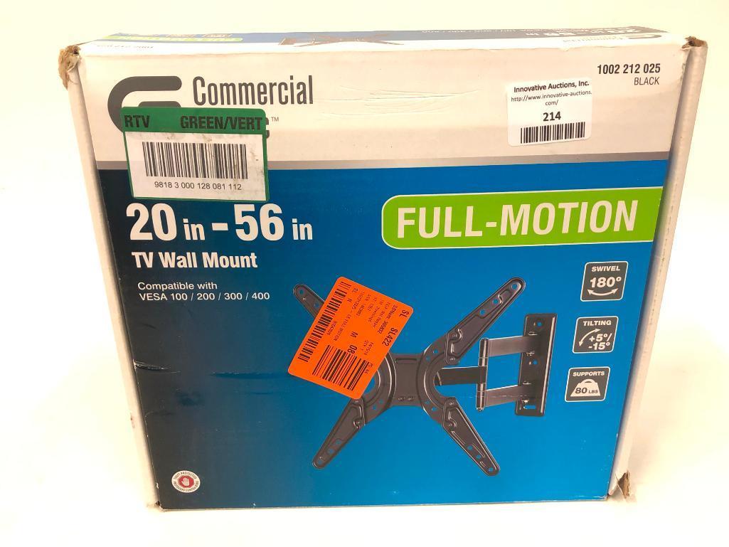 Commercial Electric 20-56 Inch TV Wall Mount