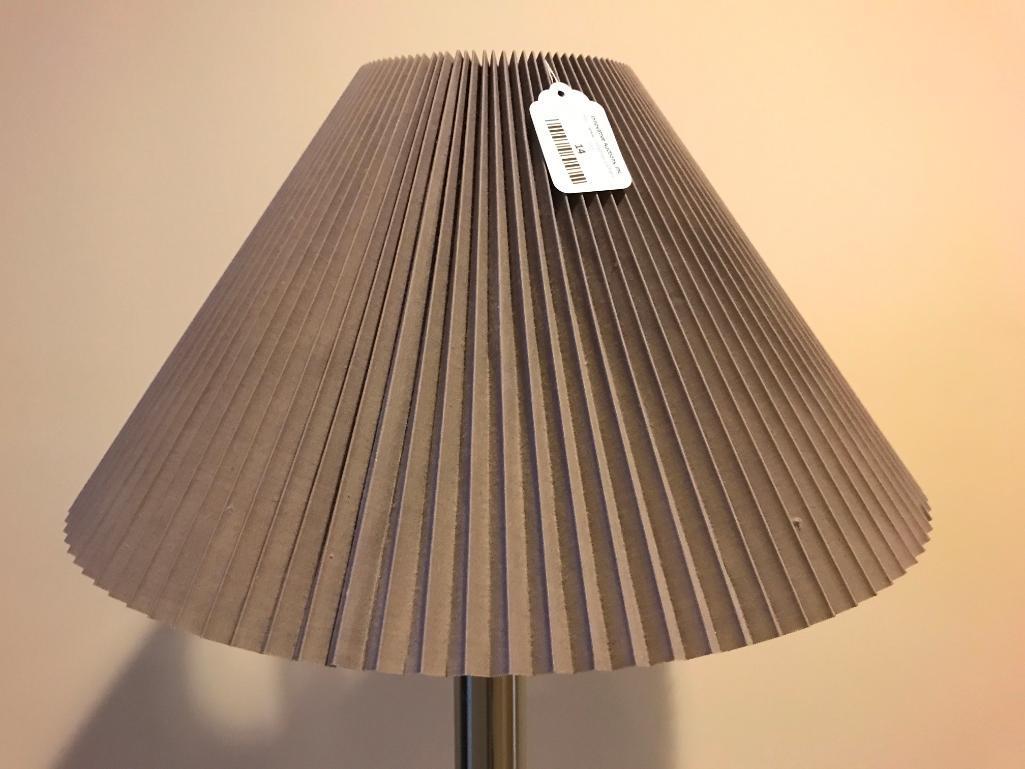 Metal Floor Lamp W/Shade