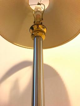 Metal Floor Lamp W/Shade