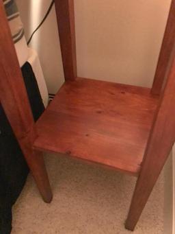 Pair of Decorative Wood Stands