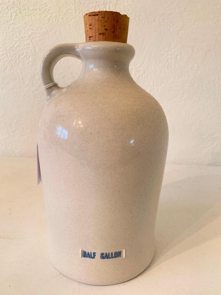 "Henry McKenna Kentucky Whiskey" Jug W/Cork Top