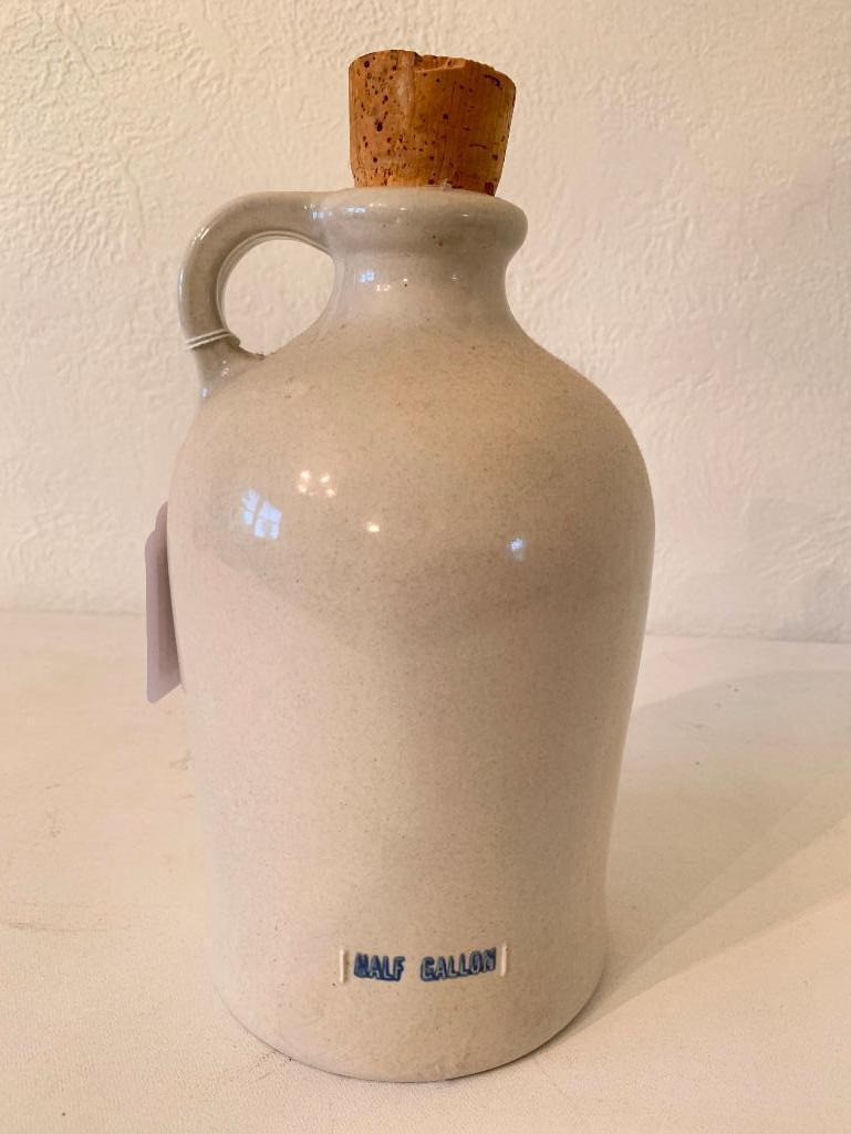 "Henry McKenna Kentucky Whiskey" Jug W/Cork Top