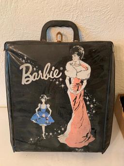 1960 Ken Doll In 1962 Barbie Case W/Lots Of Clothing