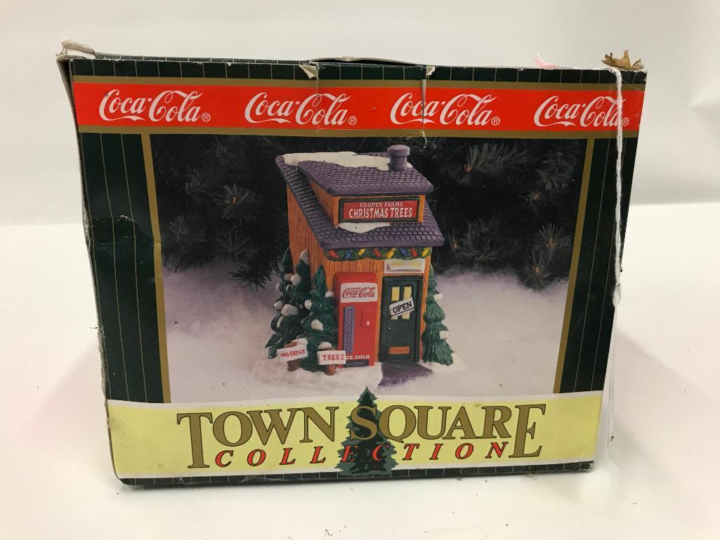 Coca Cola Christmas Village Building In Boxes: Coopers Tree Farm