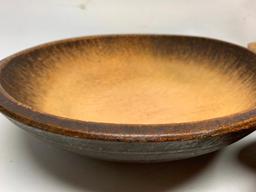 (3) Wooden Mixing/Kitchen Bowls