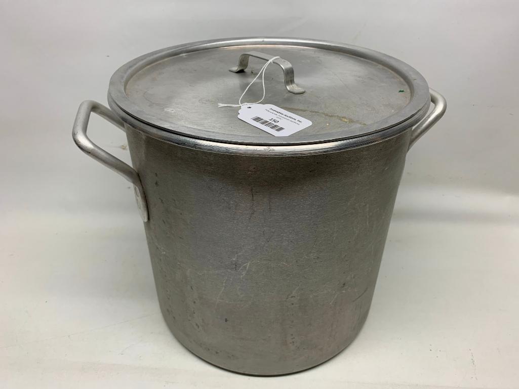 Wear-Ever 24 Qt. Aluminum Stock Pot W/Lid