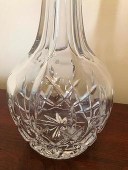 Quality Glass Liquor Decanter W/Stopper