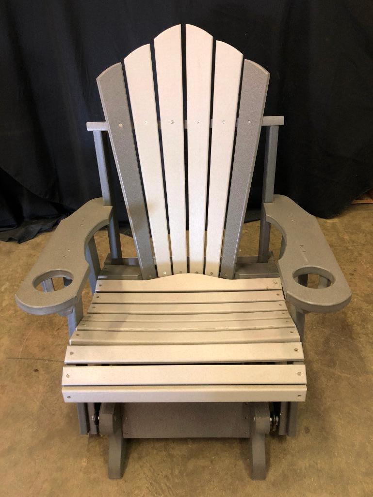 Composite wood, Outdoor Platform Rocker