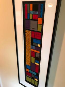 Karyn Debrasky 3-D Framed Artwork Done W/Paper