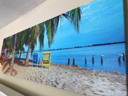 Photo On Canvas Of Beach Scene By Steve Vaughn